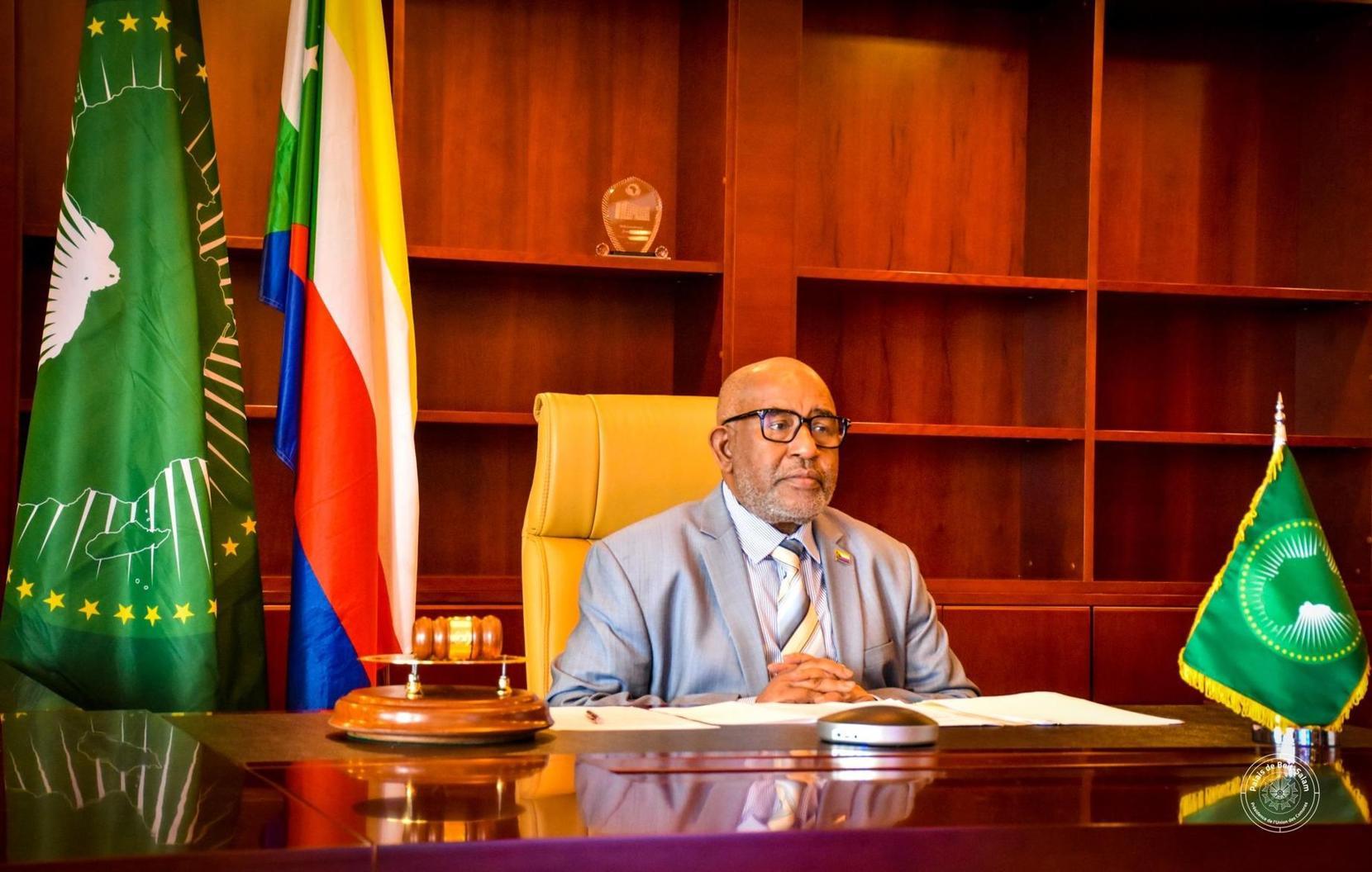 Un bilan positif selon le président Azali Un bilan positif selon le président Azali