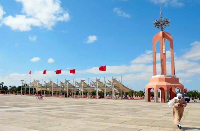 Une délégation diplomatique africaine en visite à Laâyoune Une délégation diplomatique africaine en visite à Laâyoune