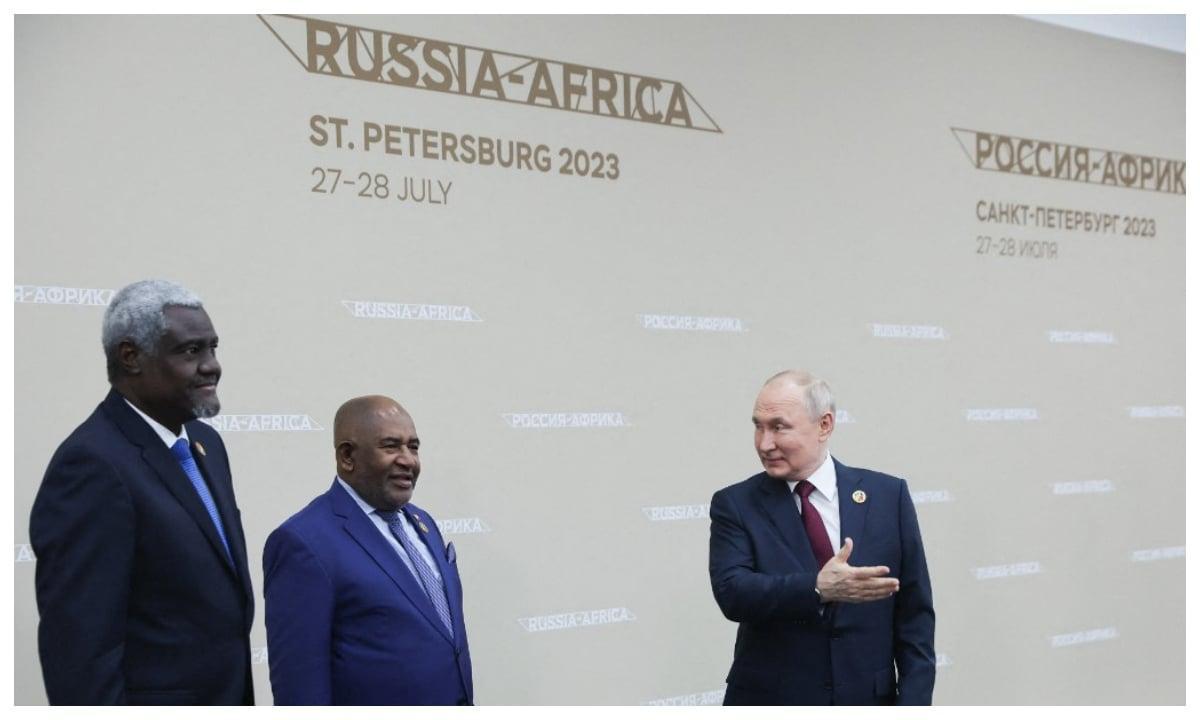 União Africana pede a Putin cessar-fogo na Ucrânia União Africana pede a Putin cessar-fogo na Ucrânia