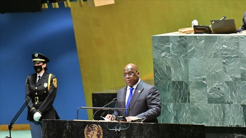 Félix Tshisekedi réitère la requête de 2 sièges permanents pour l’Afrique au Conseil de sécurité de l’ONU Félix Tshisekedi réitère la requête de 2 sièges permanents pour l’Afrique au Conseil de sécurité de l’ONU