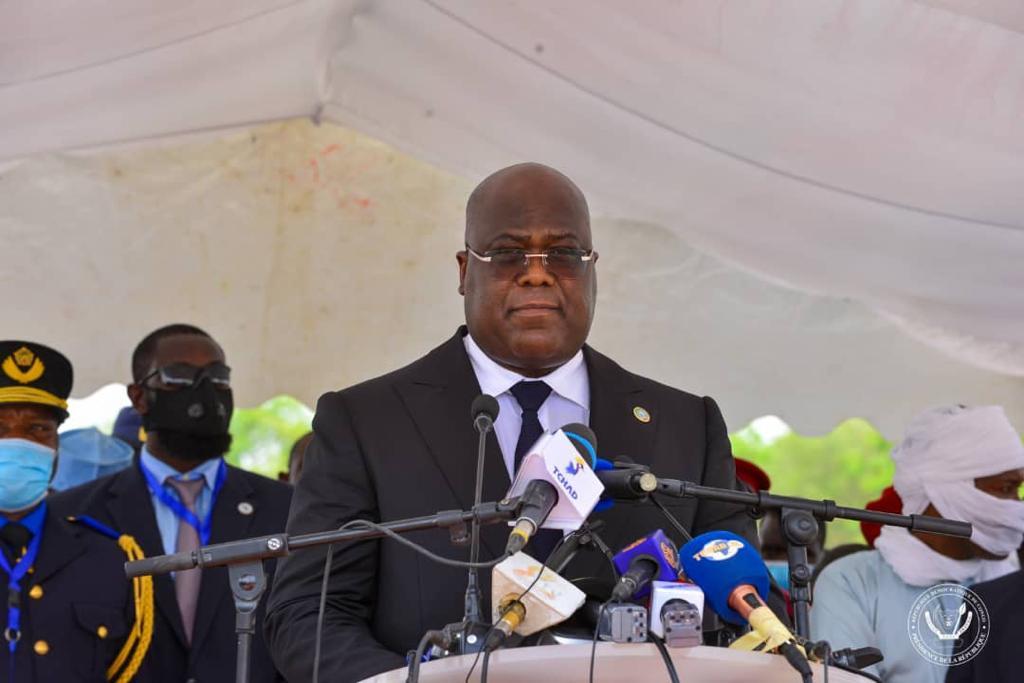 Décès d'Idriss Deby : Félix Tshisekedi promet aux tchadiens l'accompagnement de l'UA pendant la période de transition Décès d'Idriss Deby : Félix Tshisekedi promet aux tchadiens l'accompagnement de l'UA pendant la période de transition