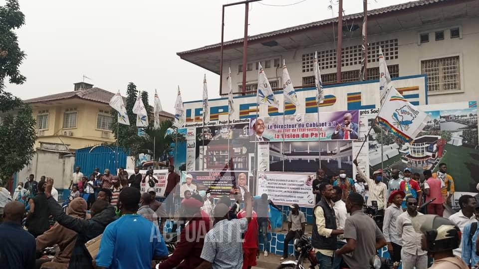 Sud-Kivu : le président fédéral de l'UDPS Bukavu désavoué après avoir réquisitionné la police contre ses camarades Sud-Kivu : le président fédéral de l'UDPS Bukavu désavoué après avoir réquisitionné la police contre ses camarades