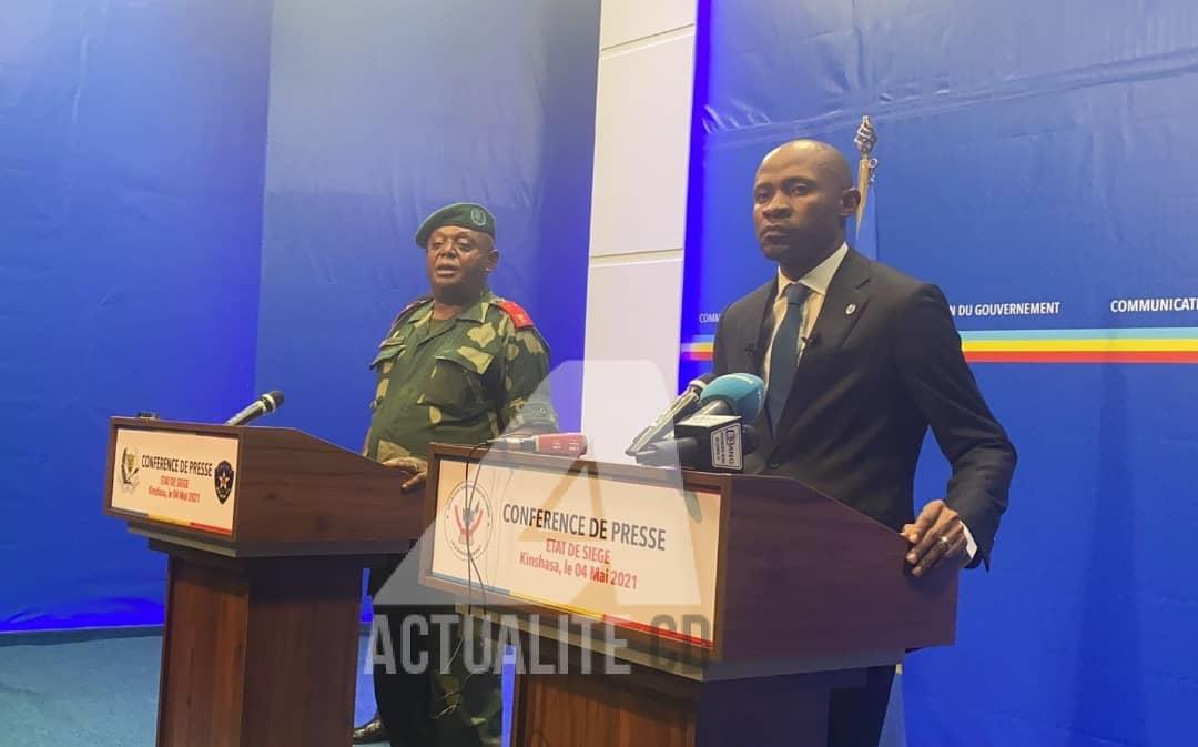 État de siège en Ituri et Nord-Kivu : « Tout ce qui a été reproché à l'armée a été pris en compte pour que toutes les chances de victoire soient de notre côté » Patrick Muyaya État de siège en Ituri et Nord-Kivu : « Tout ce qui a été reproché à l'armée a été pris en compte pour que toutes les chances de victoire soient de notre côté » Patrick Muyaya