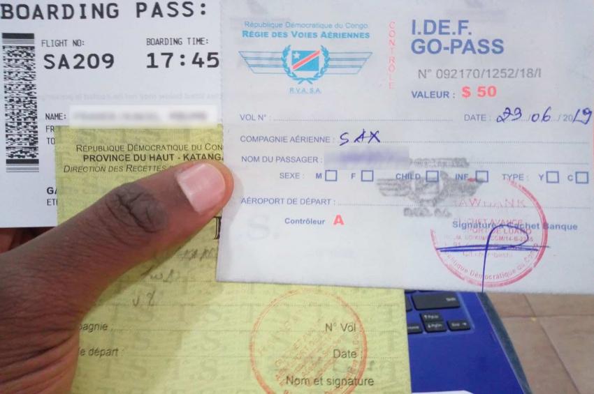 Rapport du Groupe d’étude sur le Congo. Opacité dans la gestion du Go Pass : la justice traîne les pieds Rapport du Groupe d’étude sur le Congo. Opacité dans la gestion du Go Pass : la justice traîne les pieds