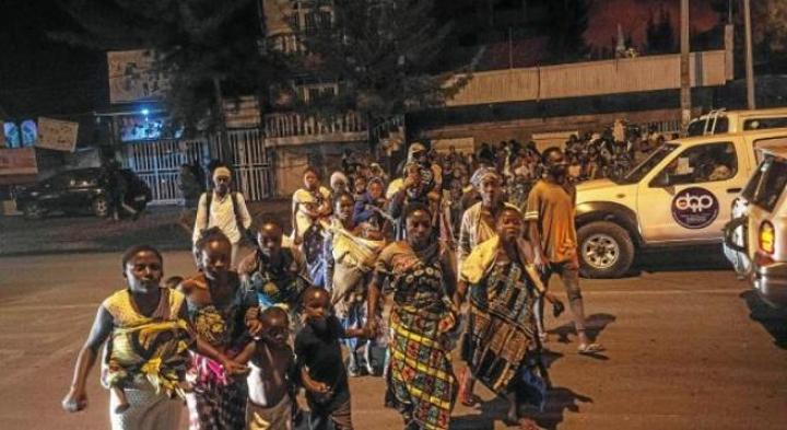Éruption volcanique : les évacuations de la population de Goma risquent de séparer plus d’enfants de leurs familles Éruption volcanique : les évacuations de la population de Goma risquent de séparer plus d’enfants de leurs familles