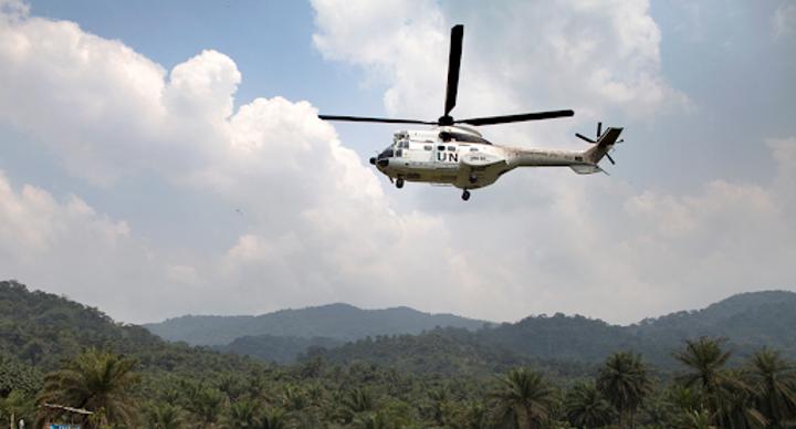 Irumu: un hélicoptère de la Monusco empêché d’atterrir à Aveba par des manifestants Irumu: un hélicoptère de la Monusco empêché d’atterrir à Aveba par des manifestants