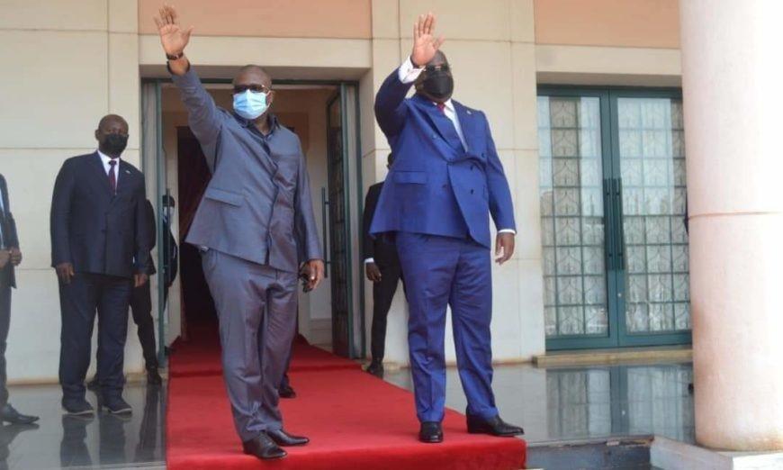Embaló reçoit Tshisekedi à Bissau Embaló reçoit Tshisekedi à Bissau