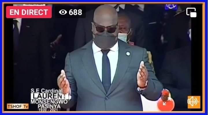 Palais du peuple : Tshisekedi et Sassou présents aux obsèques du cardinal Monsengwo Palais du peuple : Tshisekedi et Sassou présents aux obsèques du cardinal Monsengwo