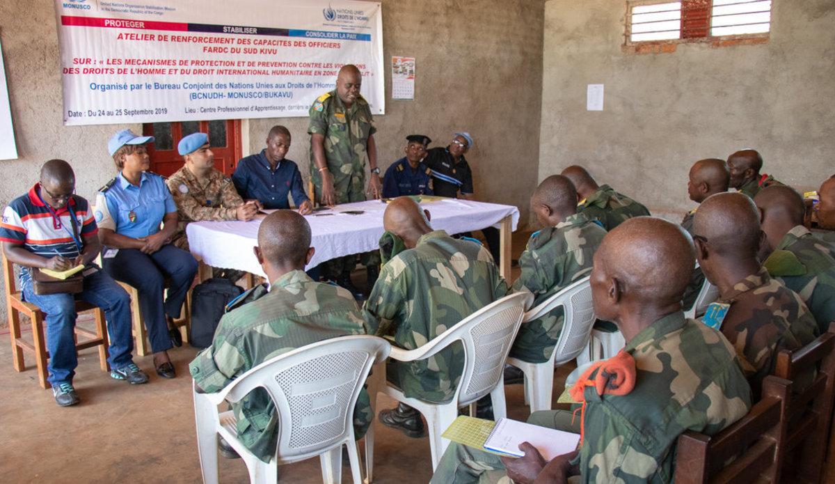 Bunia : la Monusco forme 652 militaires congolais aux combats de la jungle Bunia : la Monusco forme 652 militaires congolais aux combats de la jungle