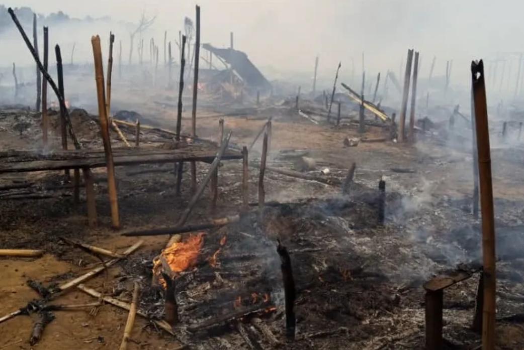 Walungu: un incendie ravage le marché de Kankinda Walungu: un incendie ravage le marché de Kankinda