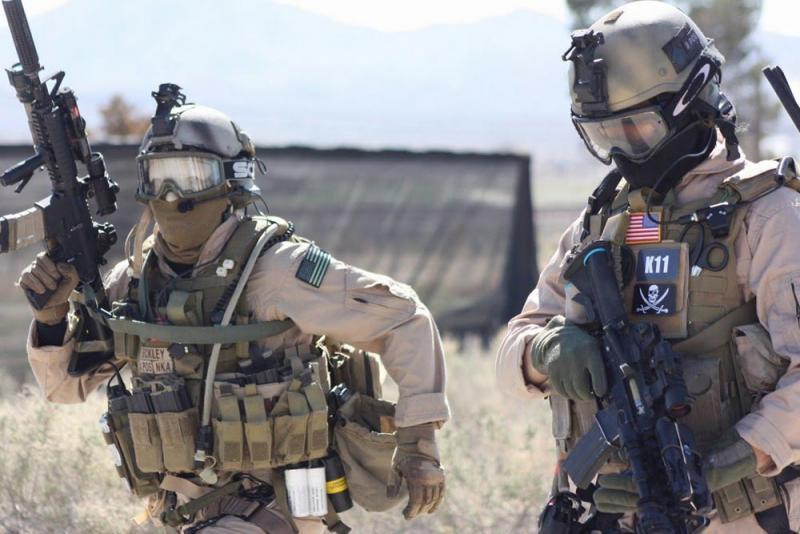 une visite de l'équipe des Forces d'opérations spéciales des USA pour appuyer les FARDC et le CorPPN une visite de l'équipe des Forces d'opérations spéciales des USA pour appuyer les FARDC et le CorPPN