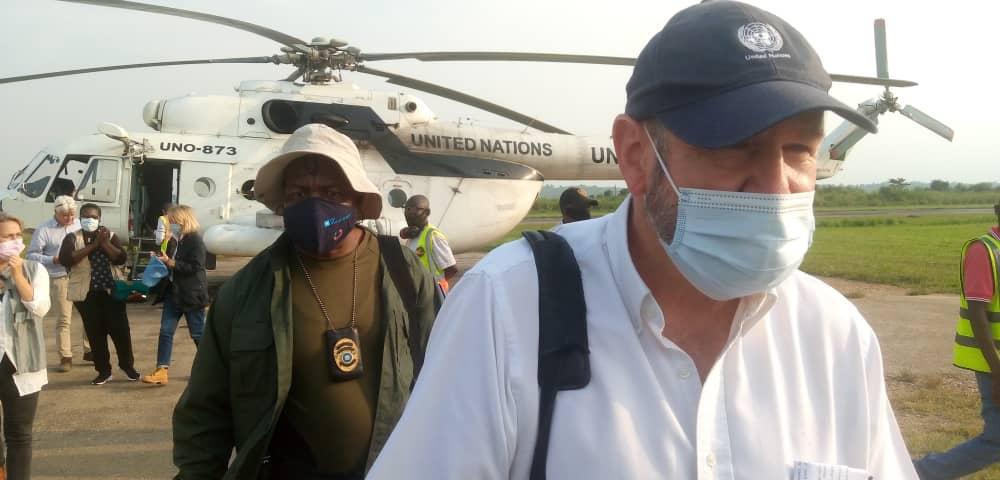 Ituri: le Représentant Spécial adjoint du Secrétaire Général des Nations unies en RDC chargé des Affaires humanitaires est à Bunia Ituri: le Représentant Spécial adjoint du Secrétaire Général des Nations unies en RDC chargé des Affaires humanitaires est à Bunia