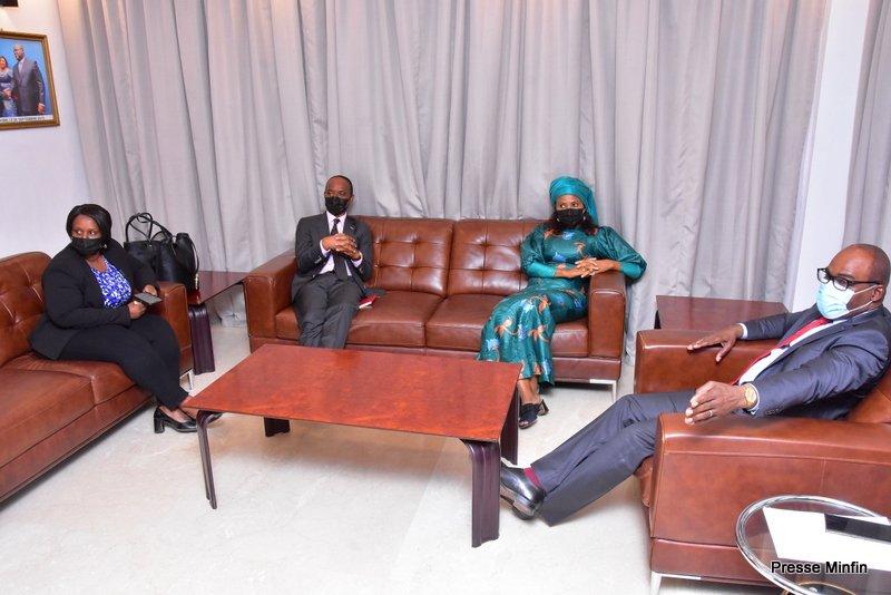 Ahunna Eziakonwa encourage le Ministre des Finances à maintenir le bel élan pris dans la mobilisation des recettes publiques Ahunna Eziakonwa encourage le Ministre des Finances à maintenir le bel élan pris dans la mobilisation des recettes publiques