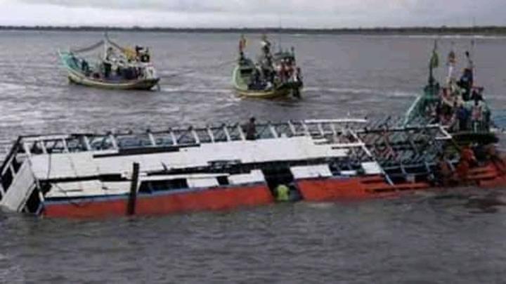 Tshopo : naufrage d'une baleinière dans le fleuve Congo à Ilongo en aval de Lileko à Basoko Tshopo : naufrage d'une baleinière dans le fleuve Congo à Ilongo en aval de Lileko à Basoko