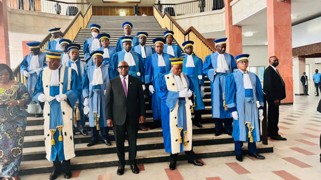 Cour constitutionnelle : Début de la rentrée judiciaire exercice 2021-2022 Cour constitutionnelle : Début de la rentrée judiciaire exercice 2021-2022