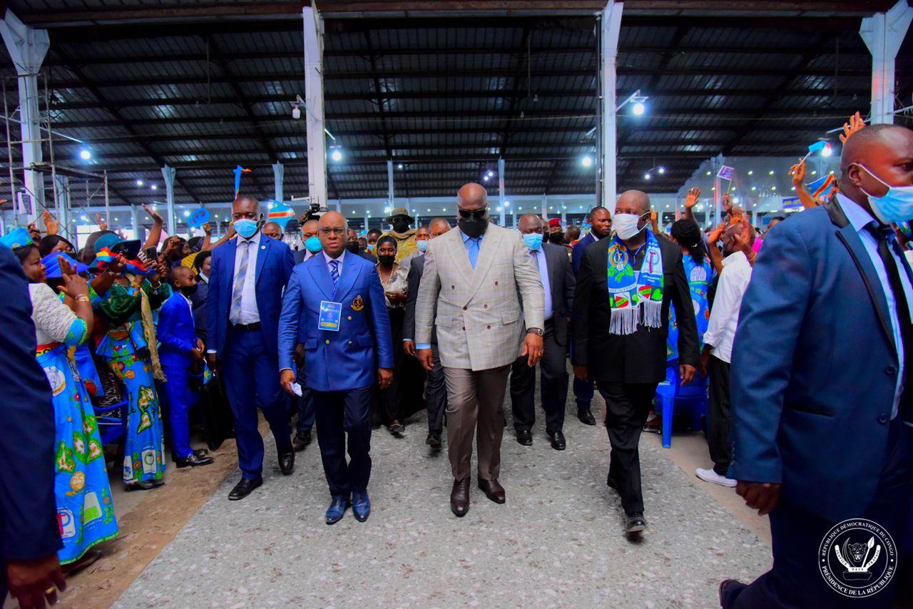Le Président Félix Tshisekedi aux festivités du 30ème anniversaire du ministère chrétien du combat spirituel Le Président Félix Tshisekedi aux festivités du 30ème anniversaire du ministère chrétien du combat spirituel