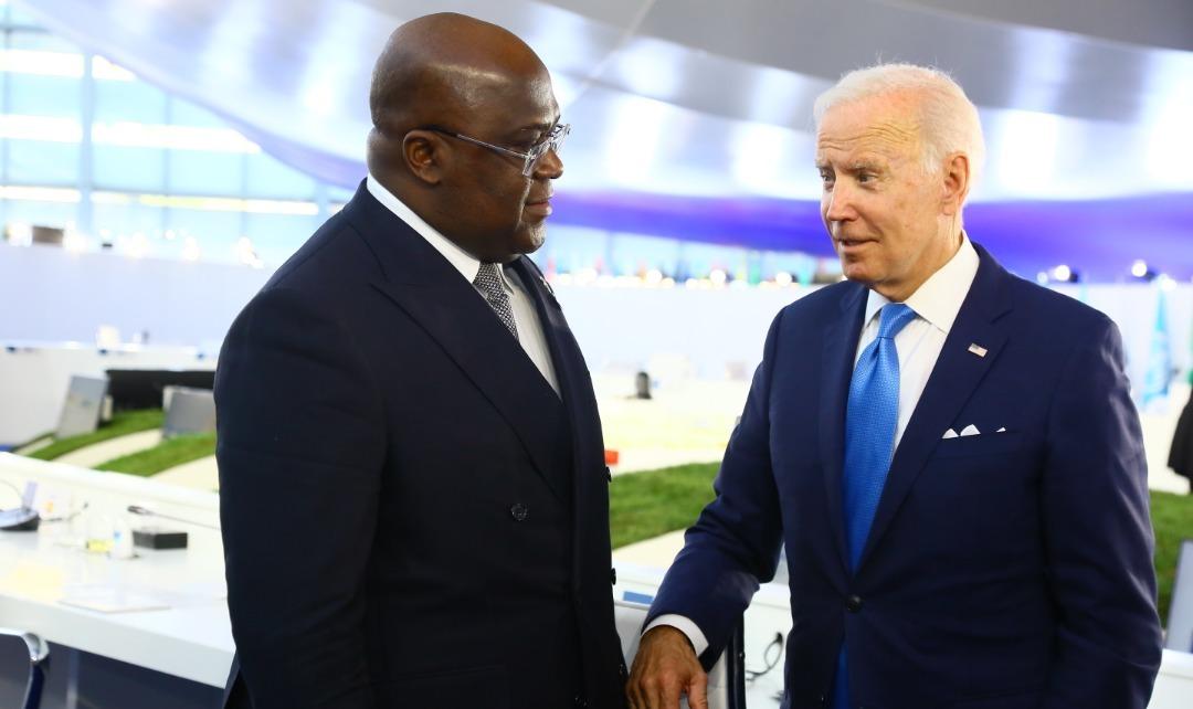 Diplomatie : Biden a salué les efforts de Tshisekedi dans la lutte contre la corruption en RDC