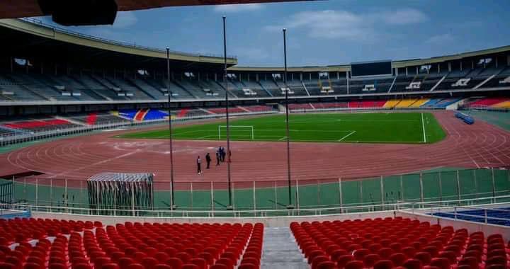 Le stade des Martyrs certifié au standard FIFA, annonce le Ministre des Sports Le stade des Martyrs certifié au standard FIFA, annonce le Ministre des Sports