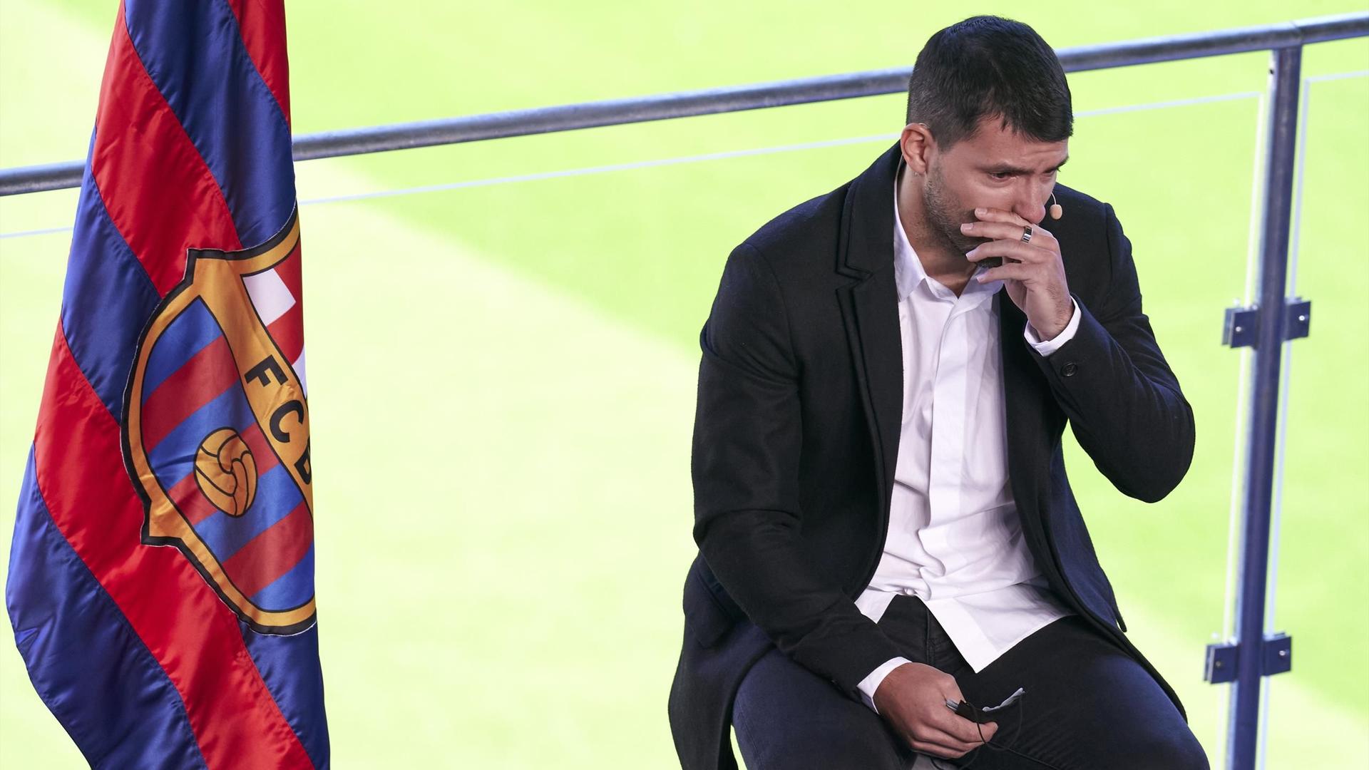 Liga : Sergio Agüero (FC Barcelone) annonce l'arrêt de sa carrière pour raisons de santé Liga : Sergio Agüero (FC Barcelone) annonce l'arrêt de sa carrière pour raisons de santé