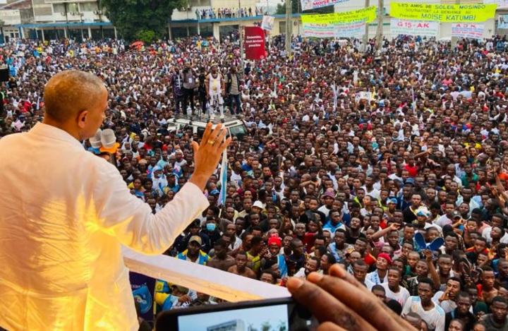 Moïse Katumbi à Kisangani : Moïse Katumbi à Kisangani :