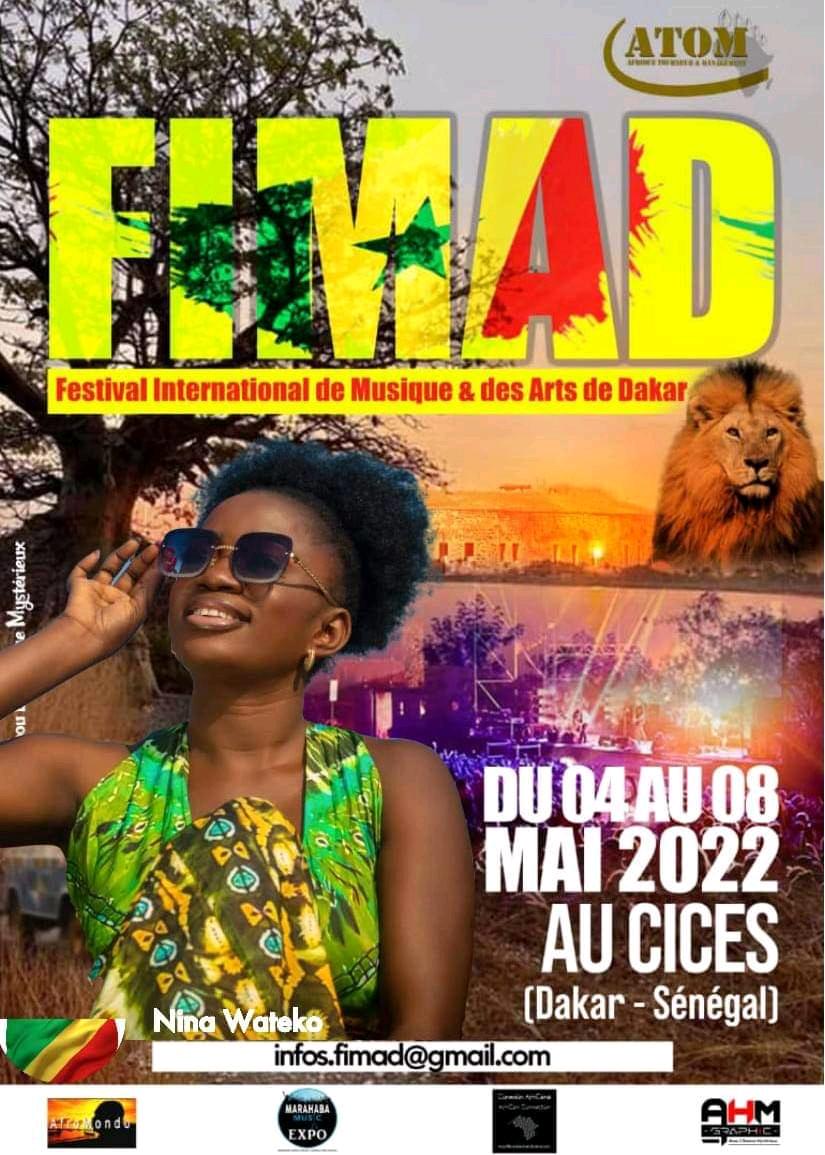 Musique : Nina Wateko représentera le Congo au Fimad