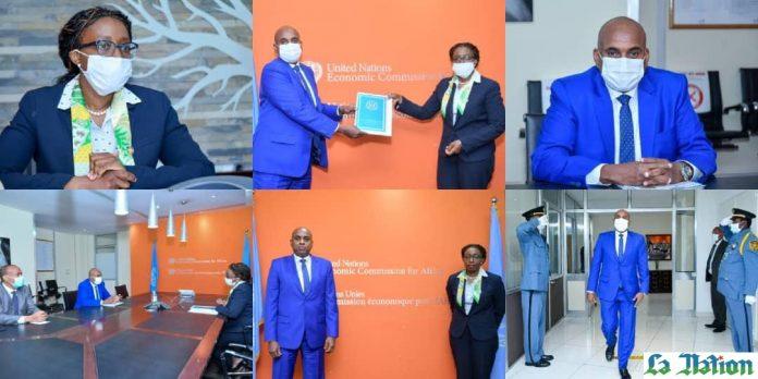 L’ambassadeur de Djibouti en Ethiopie remet ses lettres de créances à la Secrétaire Exécutive de la Commission Économique pour l’Afrique L’ambassadeur de Djibouti en Ethiopie remet ses lettres de créances à la Secrétaire Exécutive de la Commission Économique pour l’Afrique
