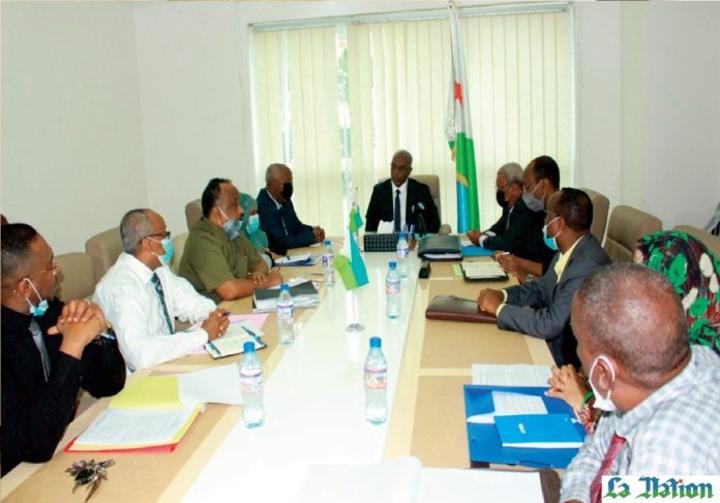 Ministère du Budget – Réunion de prise de contact du nouveau ministre du budget avec ses collaborateurs