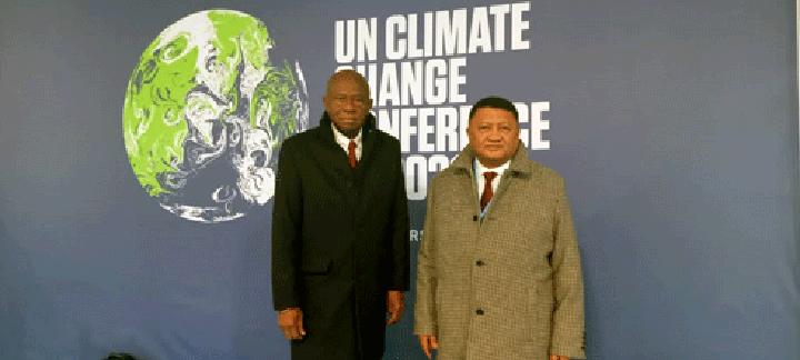 Délégation malgache à Glasgow : Rencontre avec le président de la Commission Transition Écologique de Régions de France Délégation malgache à Glasgow : Rencontre avec le président de la Commission Transition Écologique de Régions de France