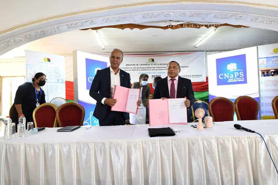 CNaPS : Un accord avec le MID pour renforcer la capacité des CTD CNaPS : Un accord avec le MID pour renforcer la capacité des CTD