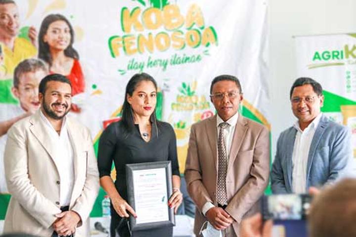 Lutte contre la malnutrition : La farine infantile « koba fenosoa » certifiée conforme à la norme Lutte contre la malnutrition : La farine infantile « koba fenosoa » certifiée conforme à la norme