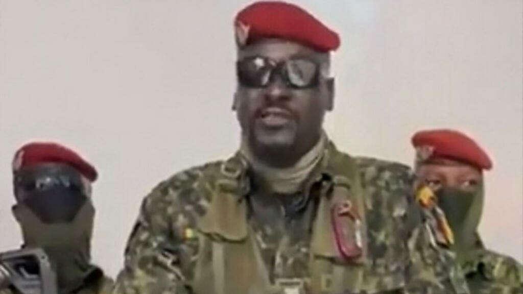 Guinée : Le Président de la transition militaire Mamadi Doumbya récuse la nomination de Mohamed Ibn Chambas dans une lettre officielle adressée à Nana Addo-Kuffo. DOCUMENT Exclusif de Confidentiel Afrique Guinée : Le Président de la transition militaire Mamadi Doumbya récuse la nomination de Mohamed Ibn Chambas dans une lettre officielle adressée à Nana Addo-Kuffo. DOCUMENT Exclusif de Confidentiel Afrique