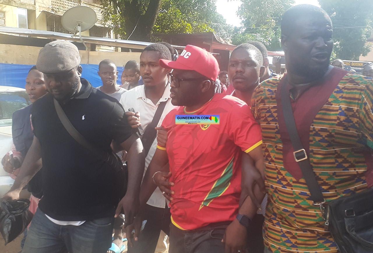 Foniké Menguè après sa libération : « c’est la victoire de la démocratie » Foniké Menguè après sa libération : « c’est la victoire de la démocratie »