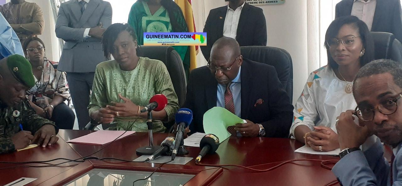 Ministère de l’information et de la communication : Rose Pola Pricemou passe le témoin à Aminata Kaba Ministère de l’information et de la communication : Rose Pola Pricemou passe le témoin à Aminata Kaba