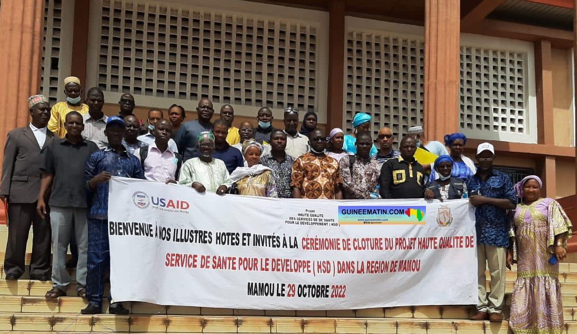 Mamou le projet Haute Qualité des Services de Santé pour le
