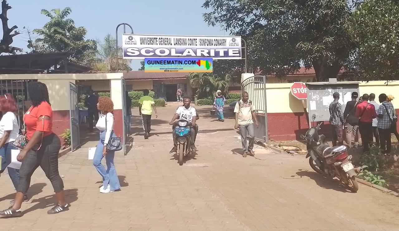 UGLC de Sonfonia : une rentrée des classes morose en ce premier jour de l’année universitaire UGLC de Sonfonia : une rentrée des classes morose en ce premier jour de l’année universitaire