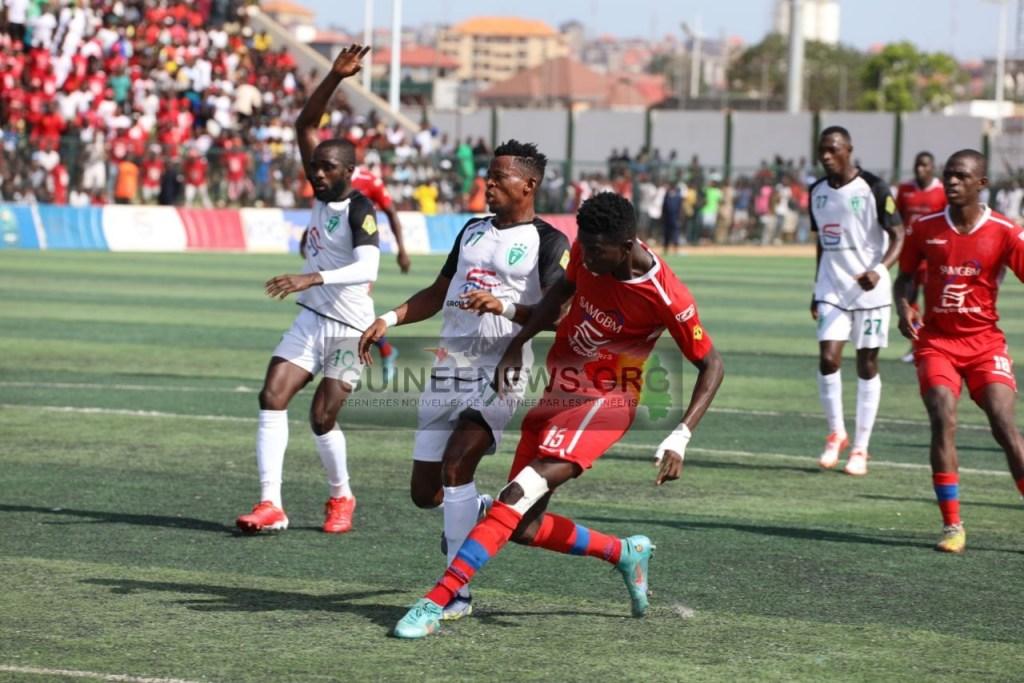 Ligue 1 : le Hafia et le Horoya se quittent sur le score de 1-1, le titre se jouera à la dernière journée Ligue 1 : le Hafia et le Horoya se quittent sur le score de 1-1, le titre se jouera à la dernière journée