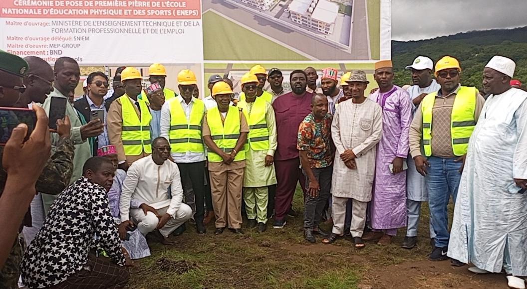 Dalaba : forte mobilisation à la pose de la pierre pour la construction de l’Ecole nationale d’éducation physique et des sports Dalaba : forte mobilisation à la pose de la pierre pour la construction de l’Ecole nationale d’éducation physique et des sports