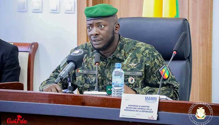 La junte magnifie le ‘’repositionnement’’ de la Guinée dans le monde : ‘’Partout où un guinéen se trouve actuellement, il n’est pas inquiété…’’ La junte magnifie le ‘’repositionnement’’ de la Guinée dans le monde : ‘’Partout où un guinéen se trouve actuellement, il n’est pas inquiété…’’