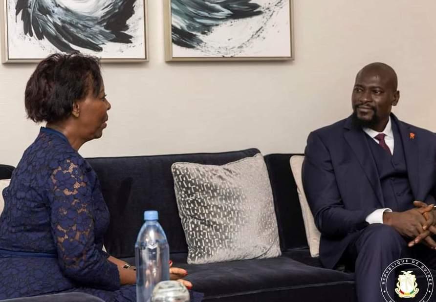 La patronne de l’OIF satisfaite de la gouvernance du colonel Doumbouya : ‘’la Guinée est l’un des pays qui avancent le mieux’’ La patronne de l’OIF satisfaite de la gouvernance du colonel Doumbouya : ‘’la Guinée est l’un des pays qui avancent le mieux’’