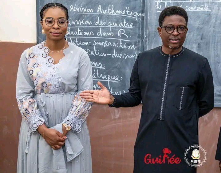 Ouverture des classes dans les écoles professionnelles : les messages forts des ministres Rose Pola Pricemou et Alpha Bacar Barry Ouverture des classes dans les écoles professionnelles : les messages forts des ministres Rose Pola Pricemou et Alpha Bacar Barry