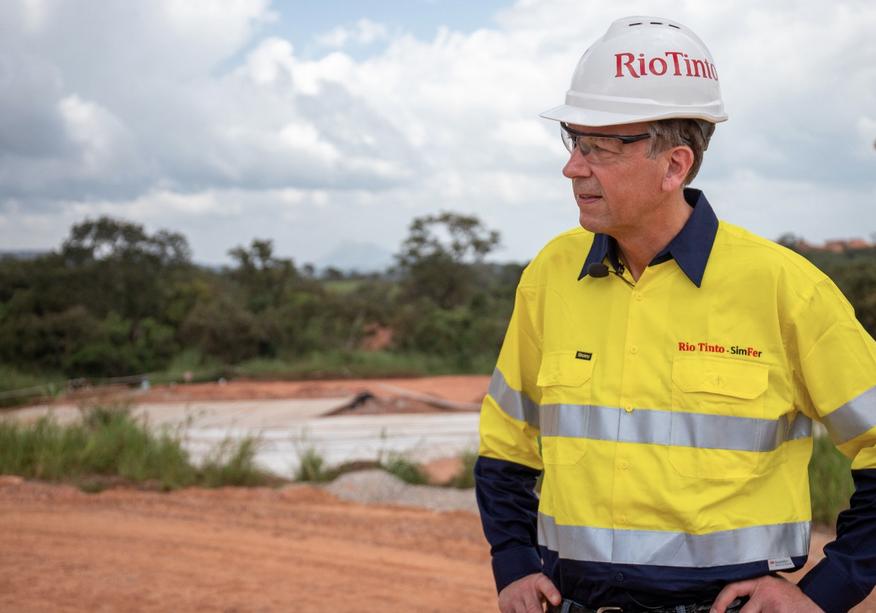 Projet Simandou : En séjour en Guinée, le patron de Rio Tinto se réjouit des ‘’progrès rapides et visibles réalisés’’ Projet Simandou : En séjour en Guinée, le patron de Rio Tinto se réjouit des ‘’progrès rapides et visibles réalisés’’