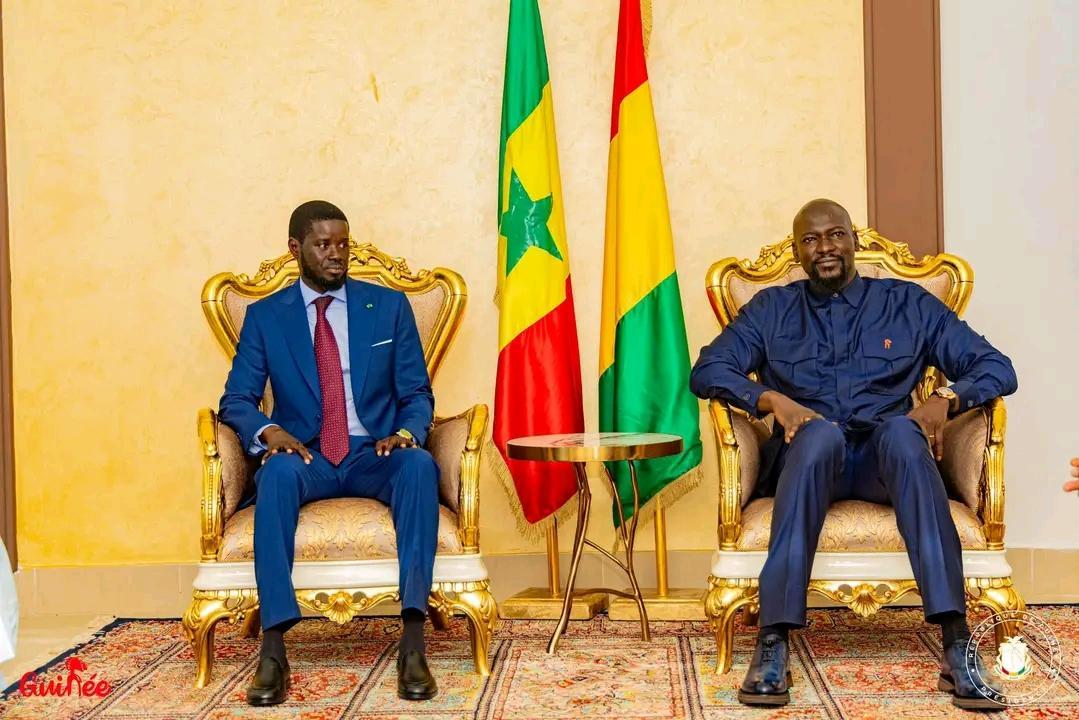 Délimitation de la frontière, immigration irrégulière : les grands sujets au menu des échanges entre Diomaye Faye et le général Doumbouya Délimitation de la frontière, immigration irrégulière : les grands sujets au menu des échanges entre Diomaye Faye et le général Doumbouya