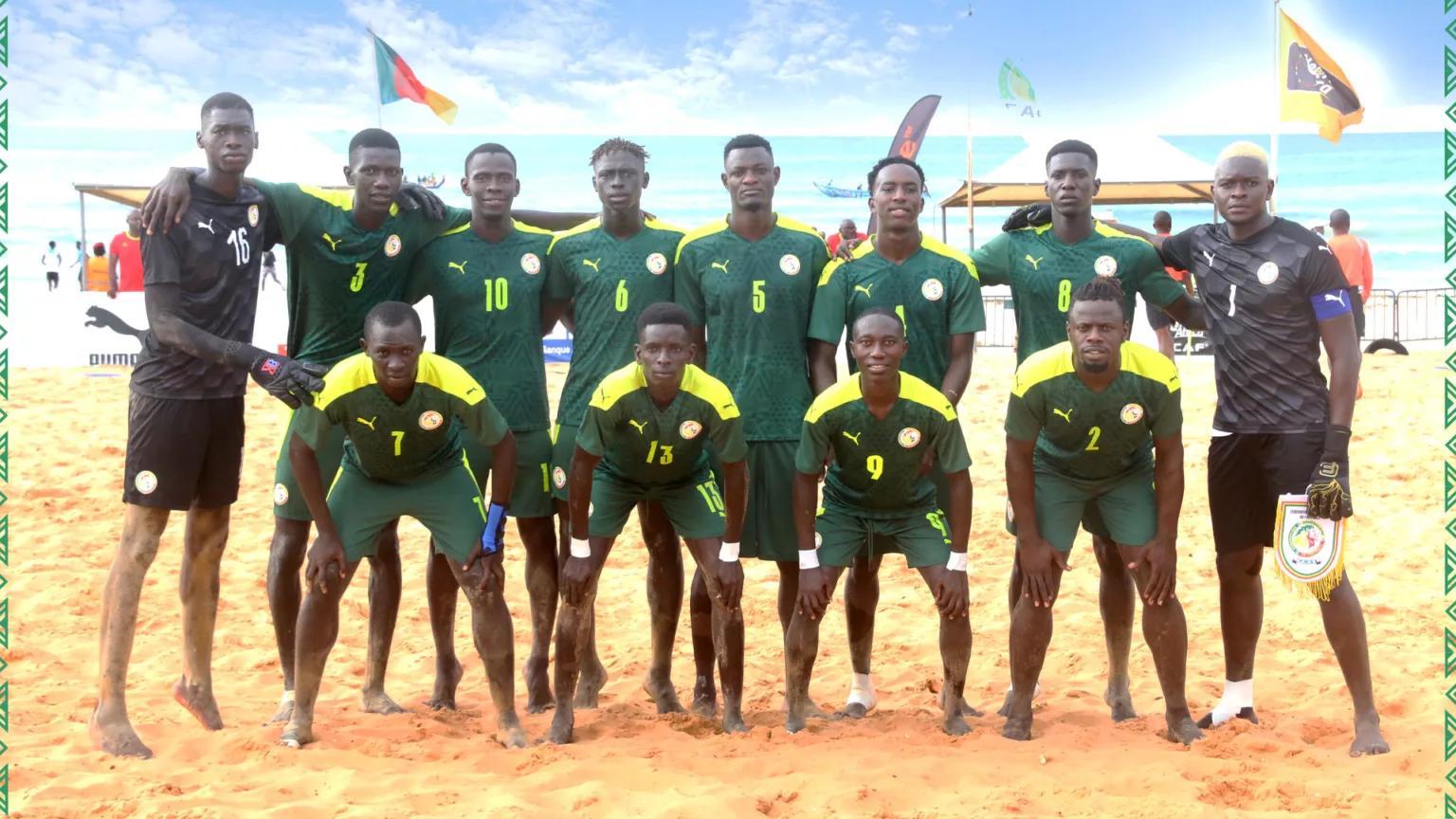 Éliminatoires CAN de Beach Soccer 2024: Le Sénégal affrontera la Guinée Éliminatoires CAN de Beach Soccer 2024: Le Sénégal affrontera la Guinée