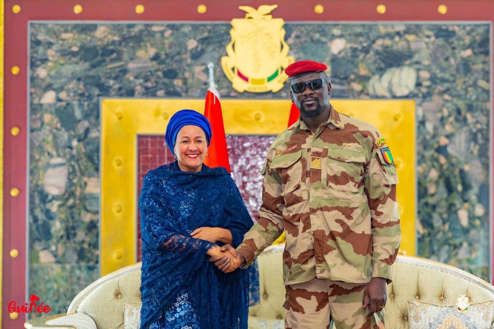 Les Nations Unies au général Doumbouya : ‘’il est très important de continuer à travailler ensemble pour le développement de la Guinée’’ Les Nations Unies au général Doumbouya : ‘’il est très important de continuer à travailler ensemble pour le développement de la Guinée’’