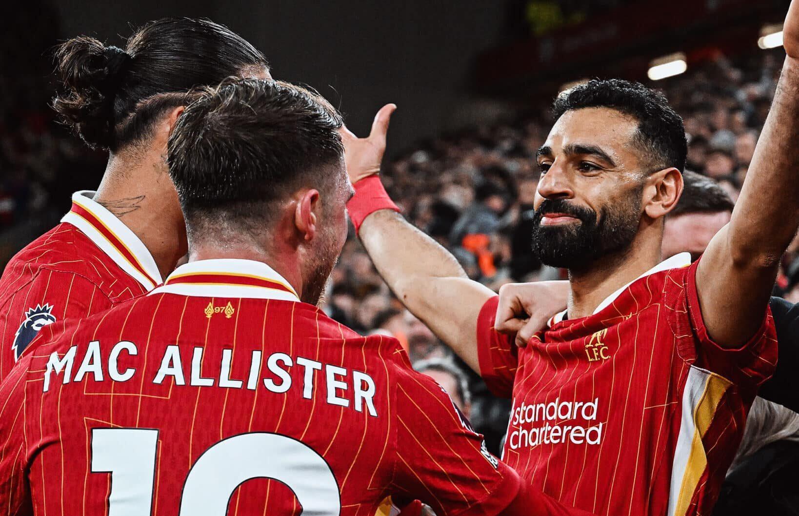 Liverpool : Salah Terrasse Man City avec un But et une Passe Décisive Liverpool : Salah Terrasse Man City avec un But et une Passe Décisive
