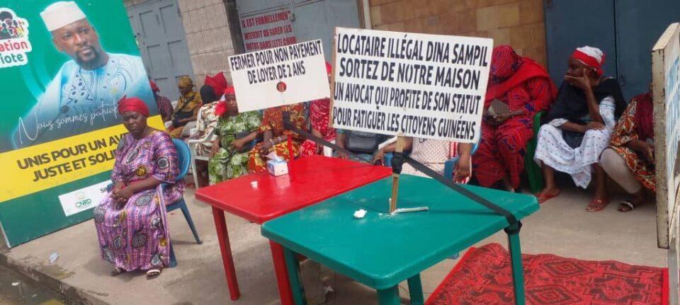 Les Bureaux de Maitre Dinah Sampil Fermés pour Non-Paiement de Loyer Les Bureaux de Maitre Dinah Sampil Fermés pour Non-Paiement de Loyer