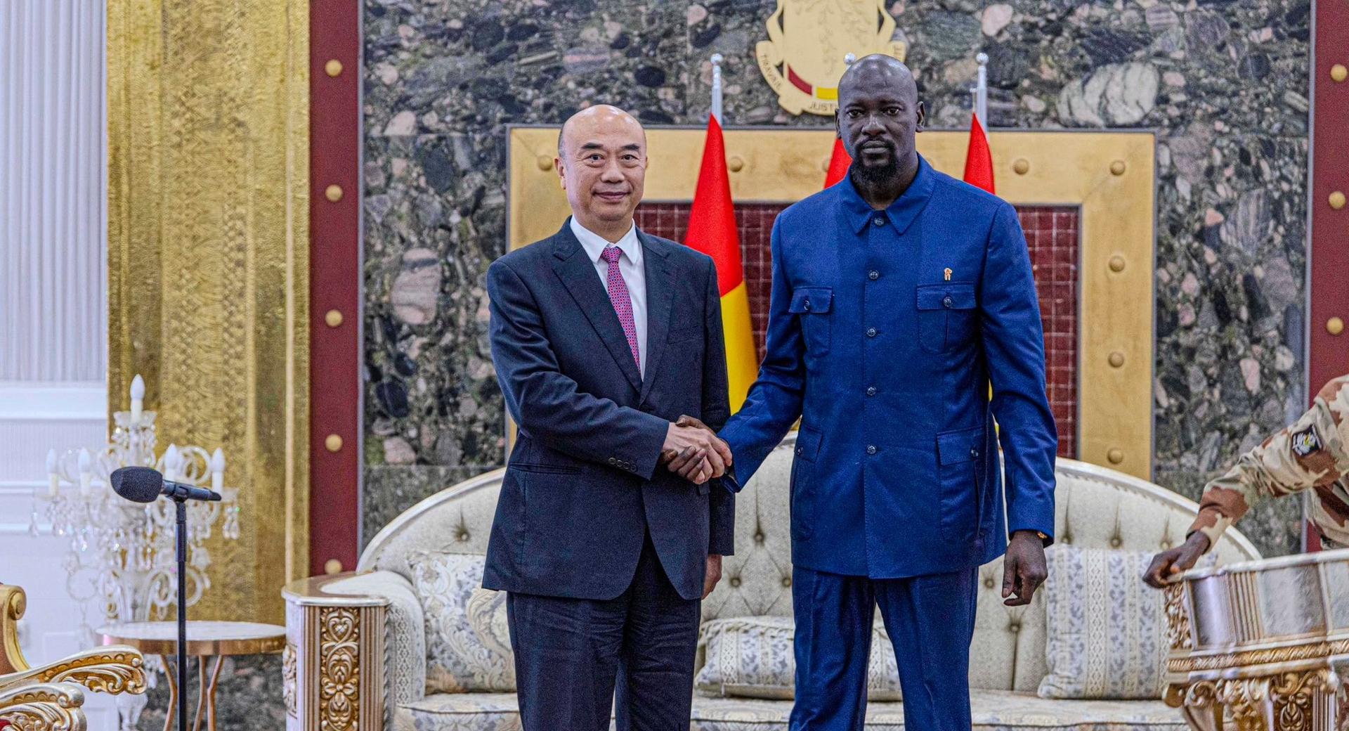 Vice-Premier Ministre Chinois Loue Développement Guinée Vice-Premier Ministre Chinois Loue Développement Guinée