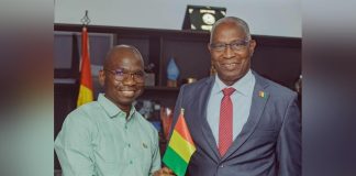 Soutien du PM Bah Oury à Aladji Cellou Camara Soutien du PM Bah Oury à Aladji Cellou Camara