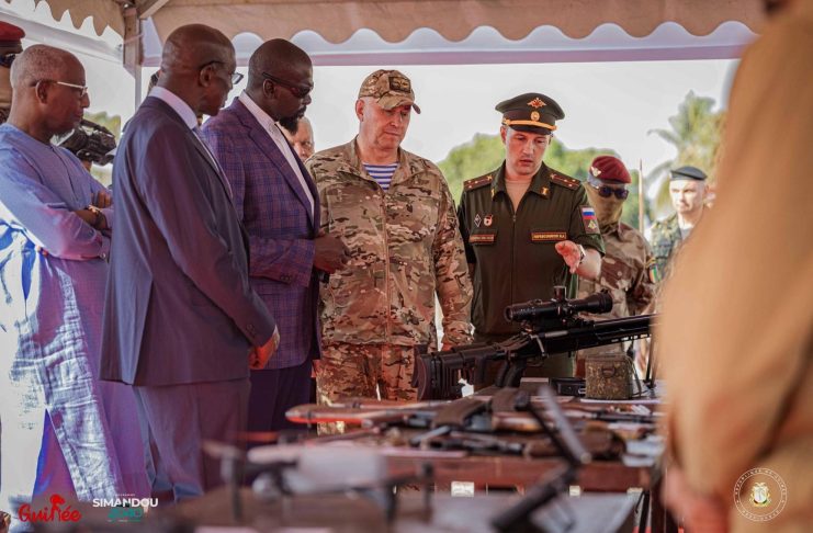 Guinée Renforce Son Arsenal avec la Russie Guinée Renforce Son Arsenal avec la Russie