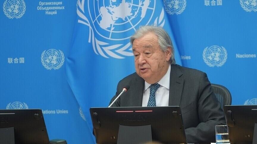 Guterres Appelle à Prioriser Eau et Assainissement Guterres Appelle à Prioriser Eau et Assainissement